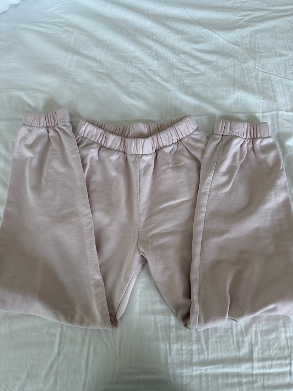 Brandy Melville Elastic Waist Soft Pink Jogger Pants